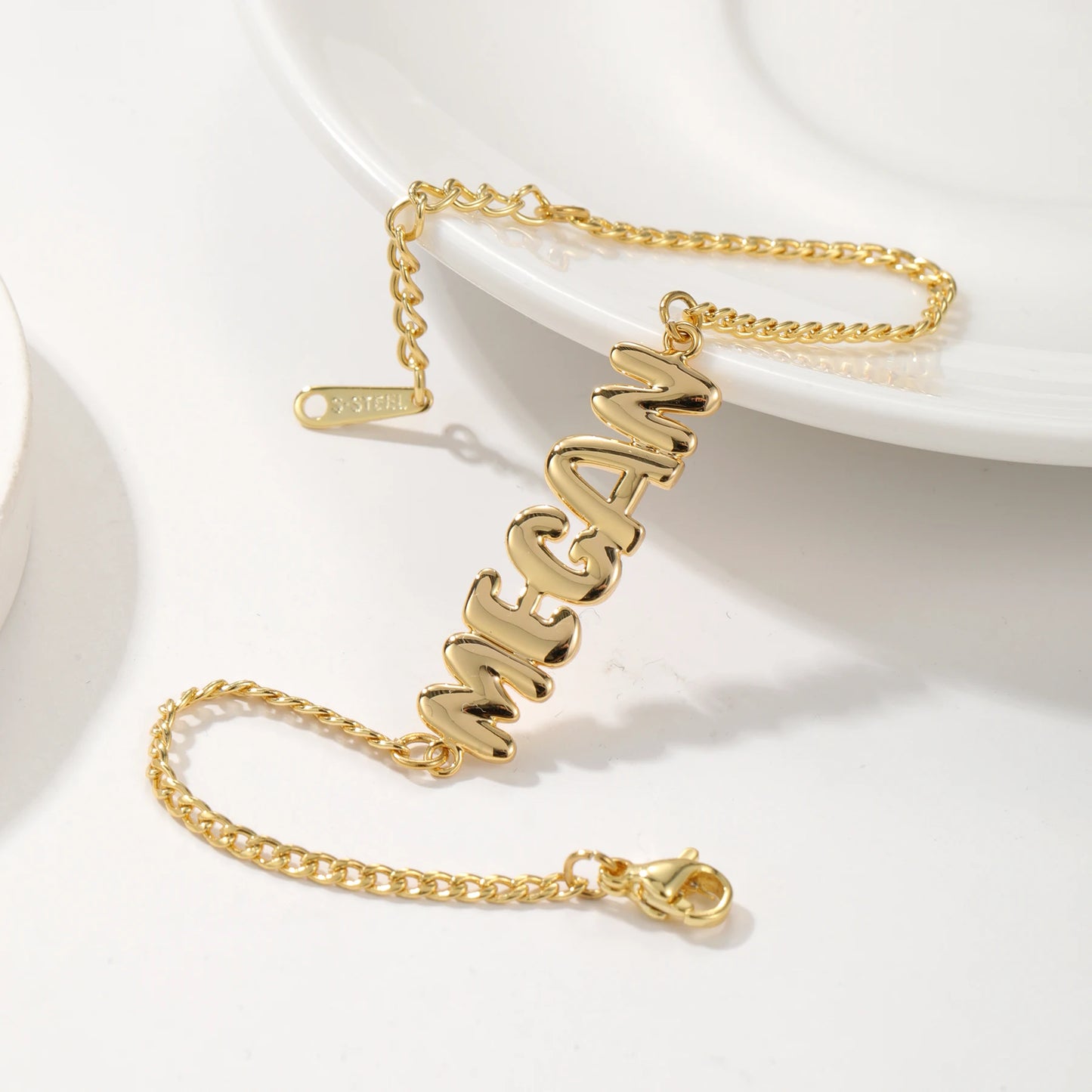 The 3D Bubble Name Bracelet