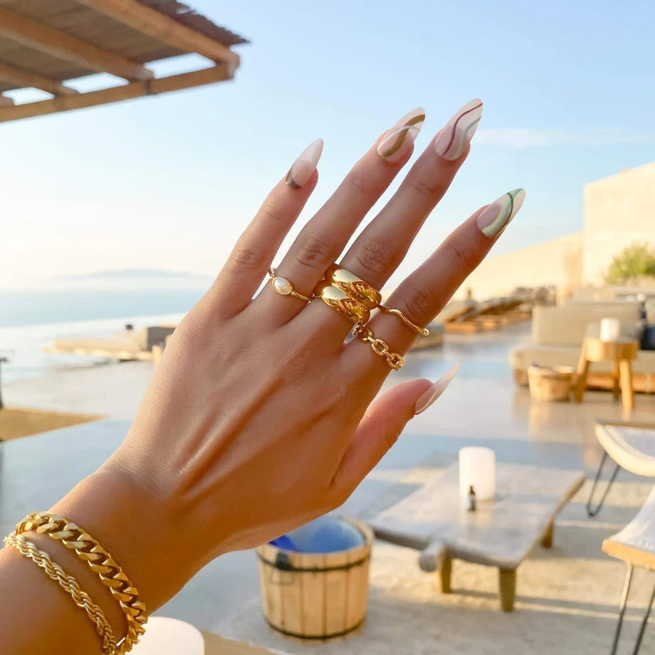 Birthstone Ring | Gold