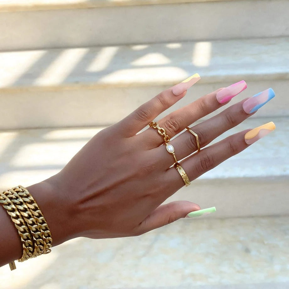 Birthstone Ring | Gold