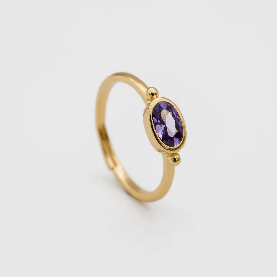 Birthstone Ring | Gold