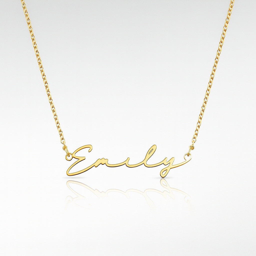 Script Personalised Name Necklace