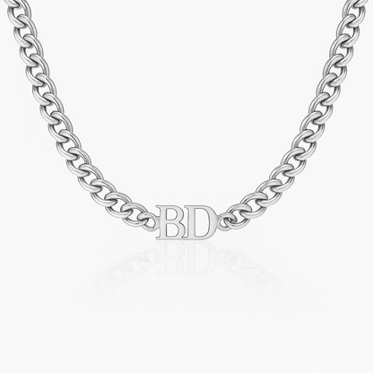 Cuban Initial Necklace