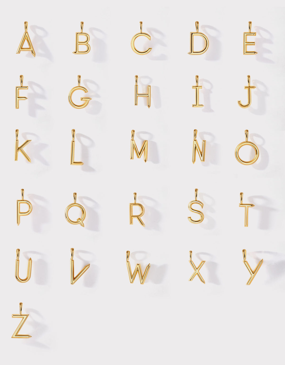 Initial Layering Necklace Set