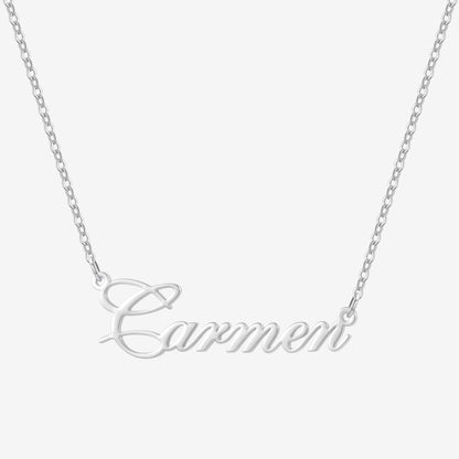 Script Name Necklace