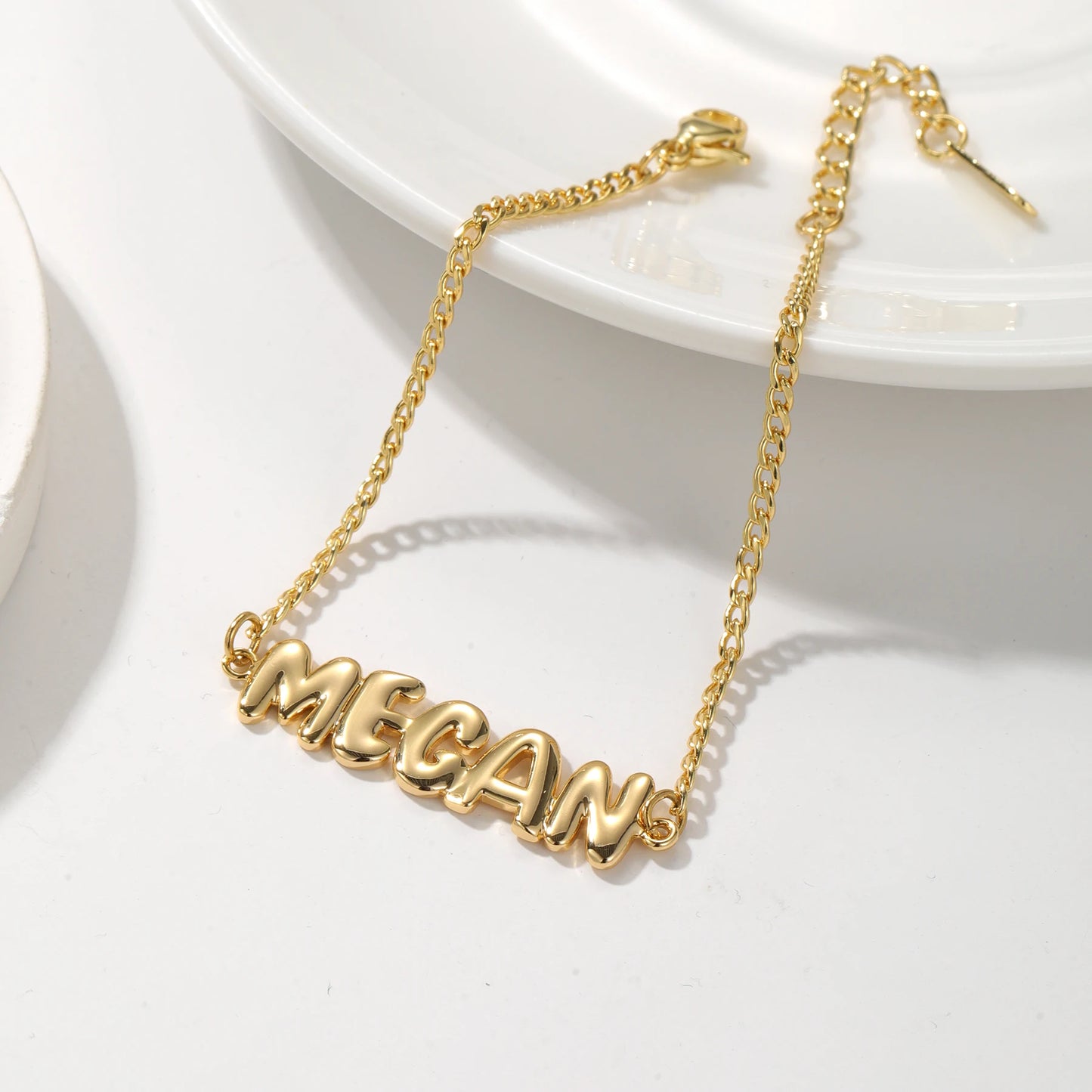 The 3D Bubble Name Bracelet