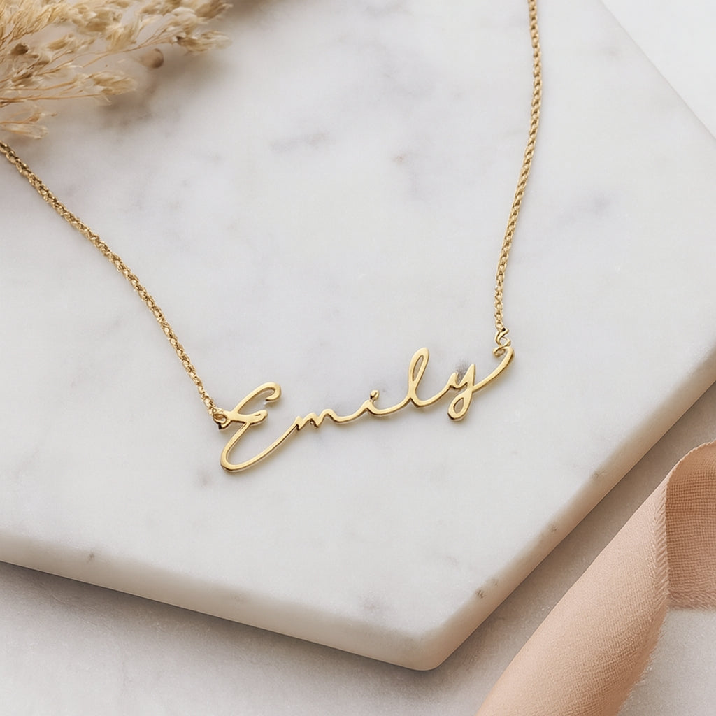 Script Personalised Name Necklace