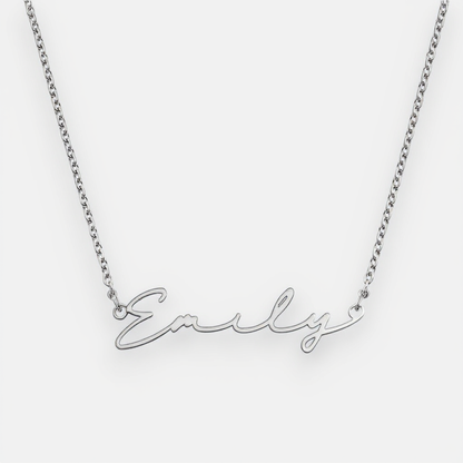 Script Personalised Name Necklace