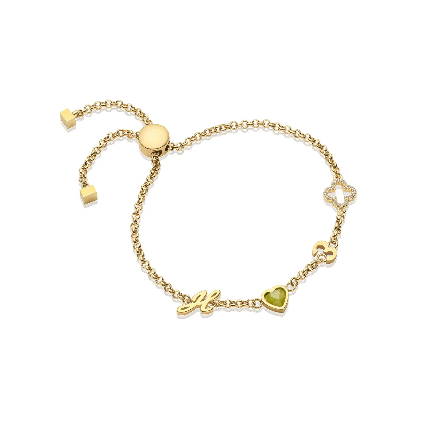Made Mine Charm Bracelet (Gold)