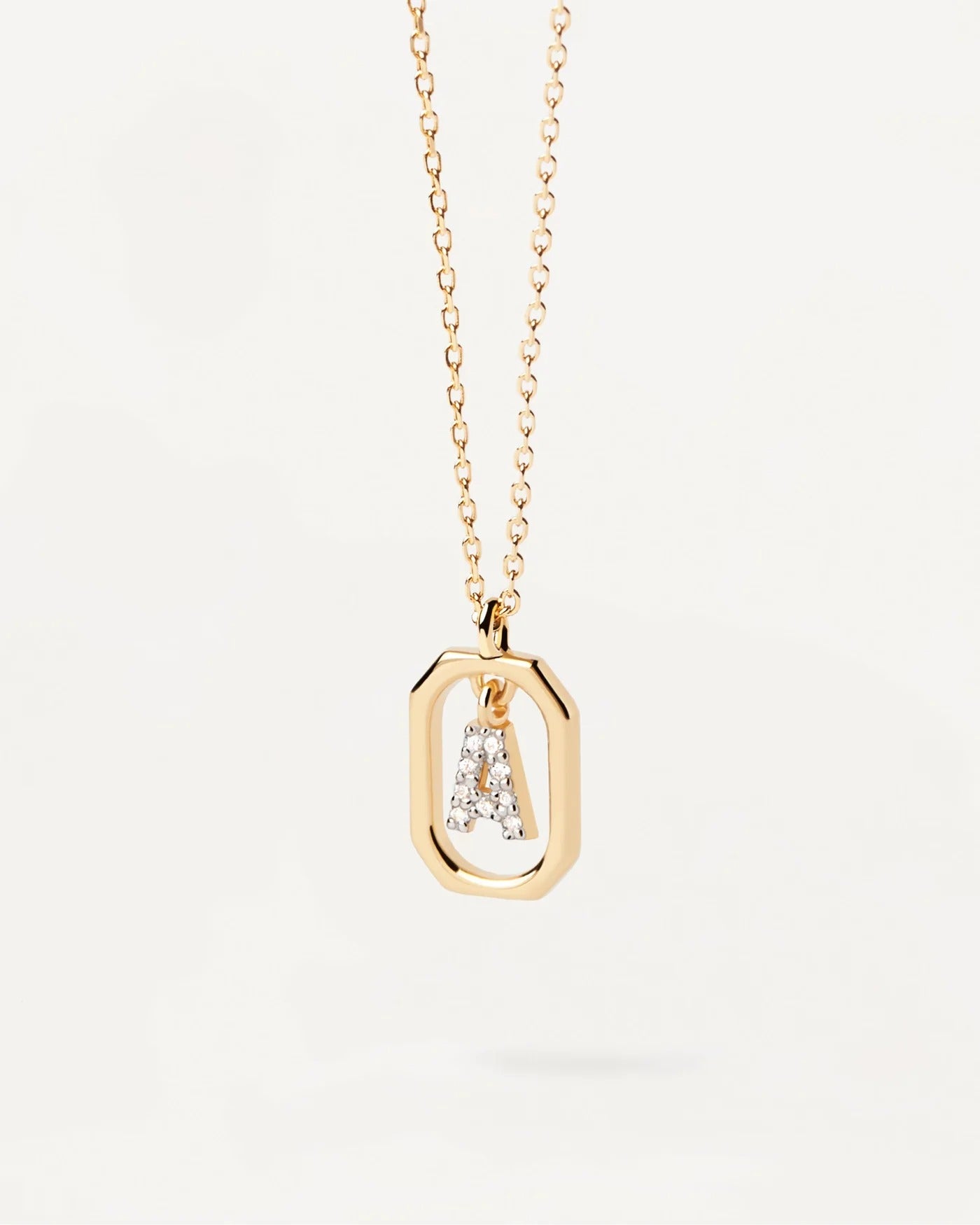 Mini Letter A Necklace