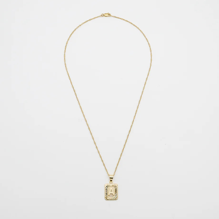 Classic Initial Necklace